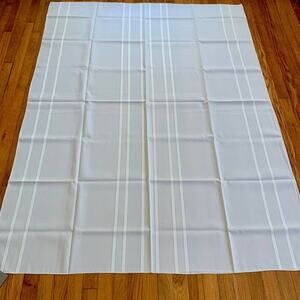 Vintage Sleater "Allegro" Cream Colored Tablecloth 52" x 70" New Old Stock